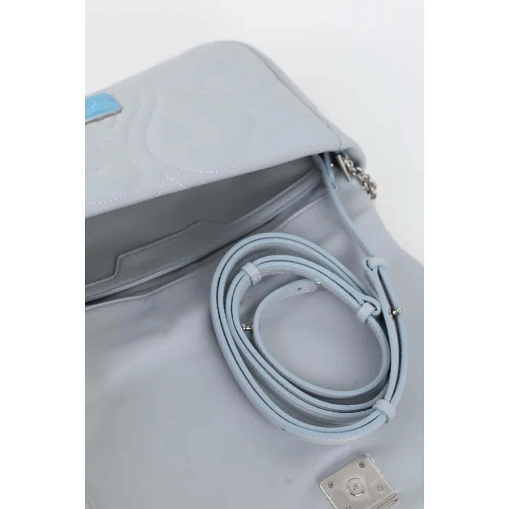Alexander McQueen Pre-owned Leather shoulder-bags Gray Dames