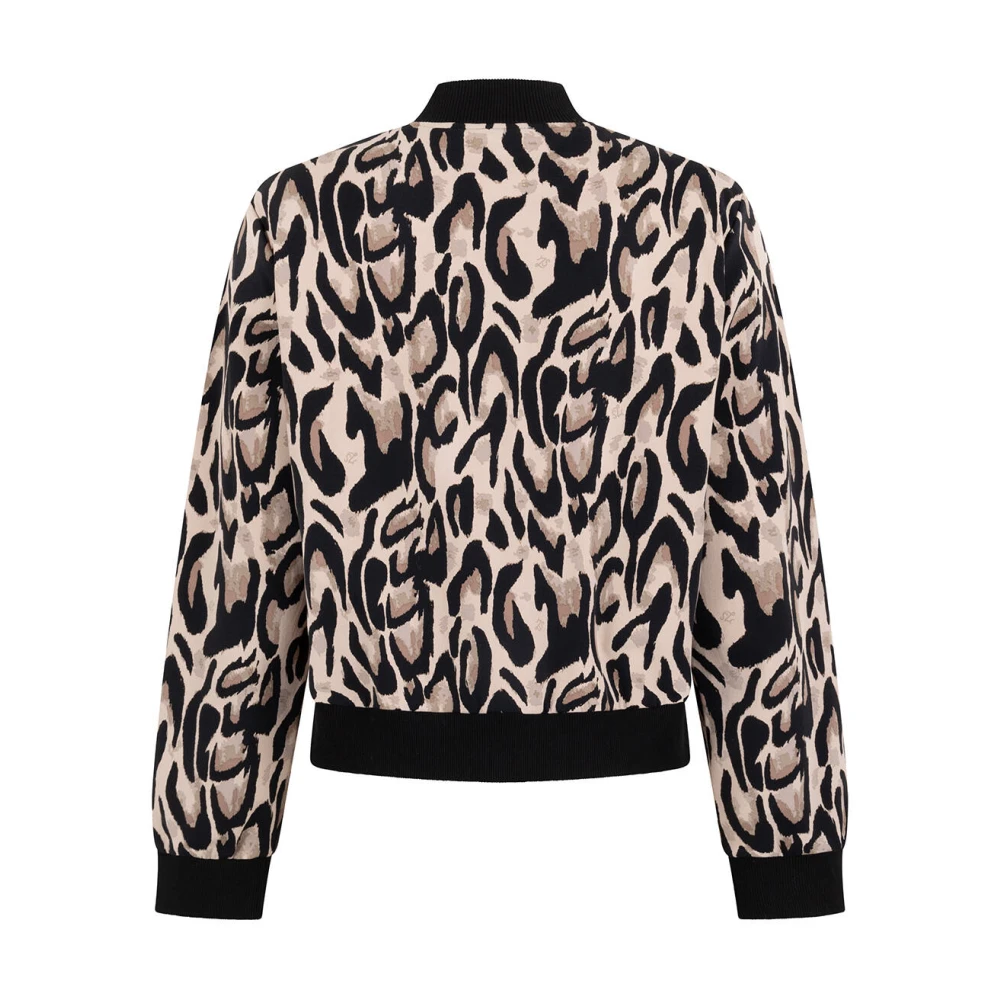 Zoso Dierenprint Bomberjack Amanda Multicolor Dames