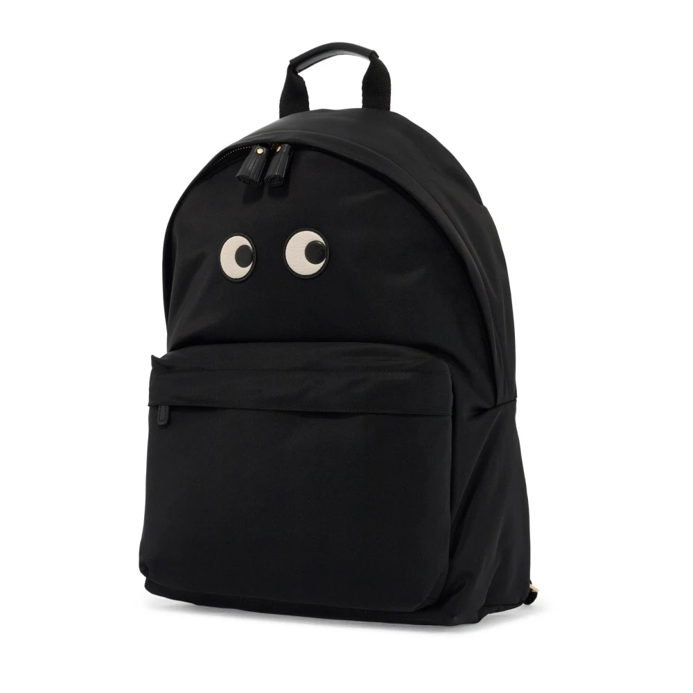 Anya Hindmarch Ogen Patch Rugzak Black Dames