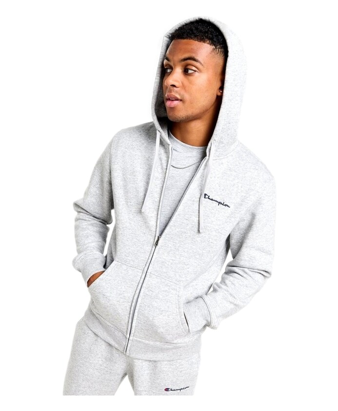 sweat-a-capuche-gris-avec-fermeture-eclair