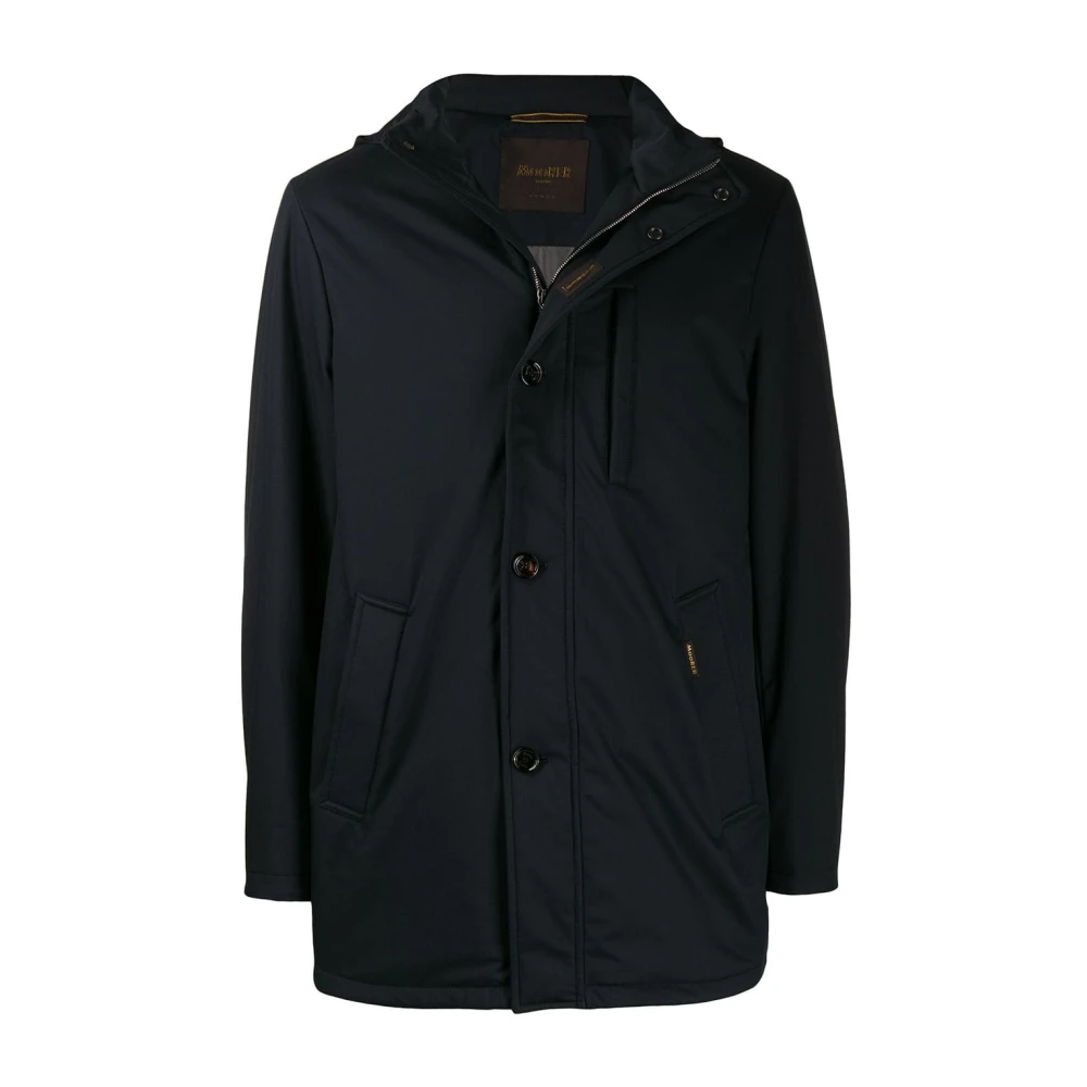 Moorer Blauwe Lange Herenjas 'Plutone' Blue Heren