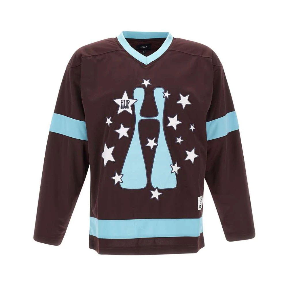 HUF Bruine Sweaters voor Mannen Brown Heren