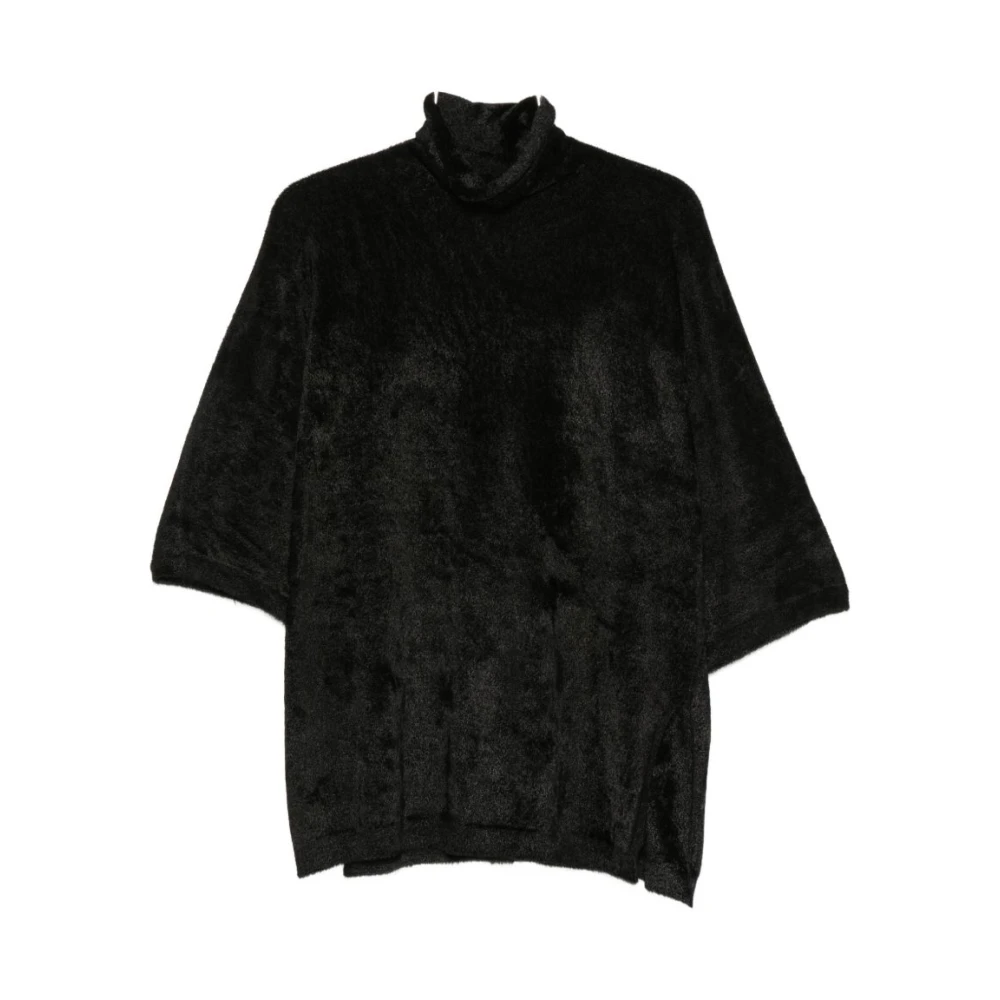 Semicouture Jumpers Black - Female - Turtlenecks - Black - Xs - Knitwear