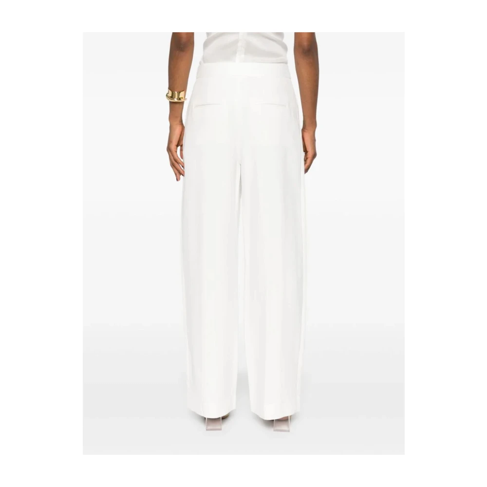 Khaite Krijt Marine Pant White Dames