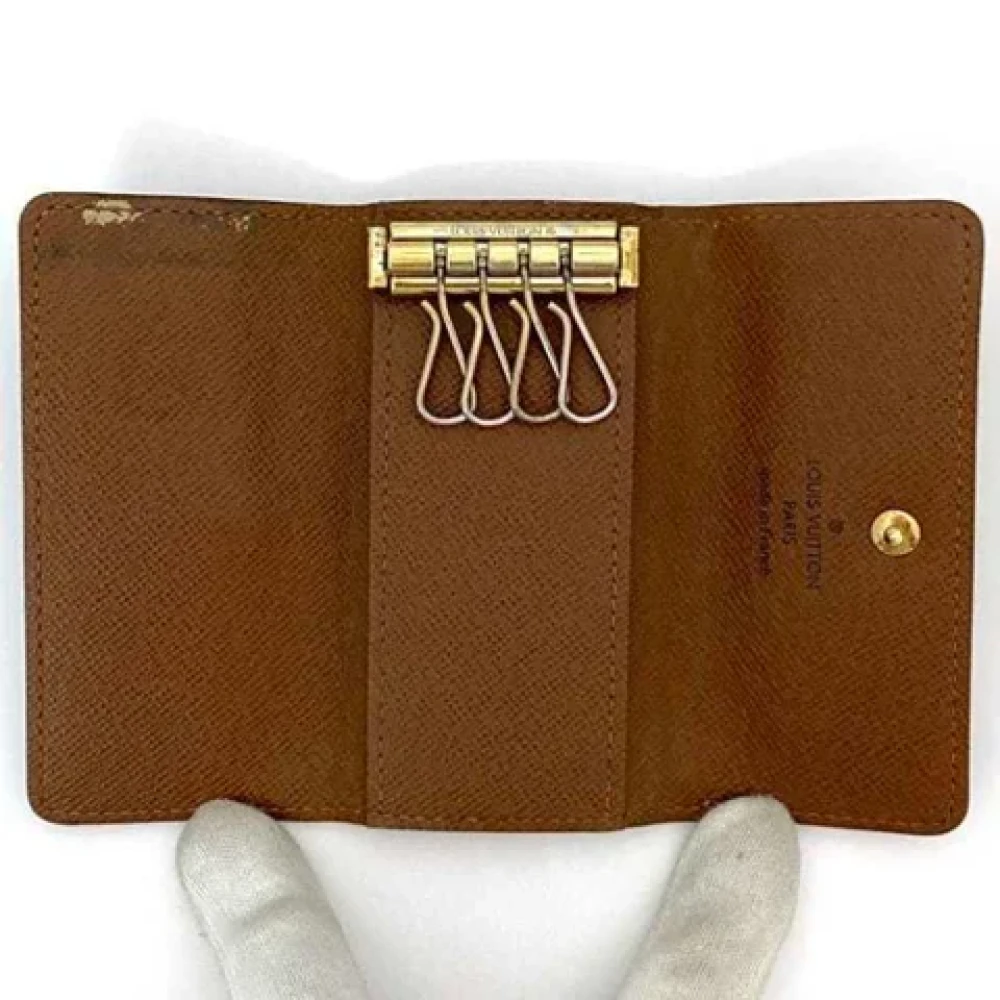 Louis Vuitton Vintage Pre-owned Canvas key-holders Brown Unisex