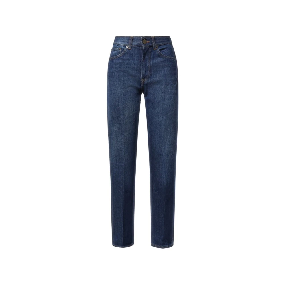 Dondup Blue Pantalone Dafne - Female - Straight Fit Jeans - W29 - Jeans