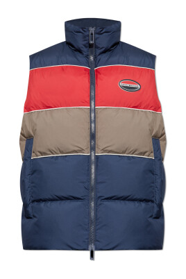 gilet-matelasse-avec-ecusson-logo