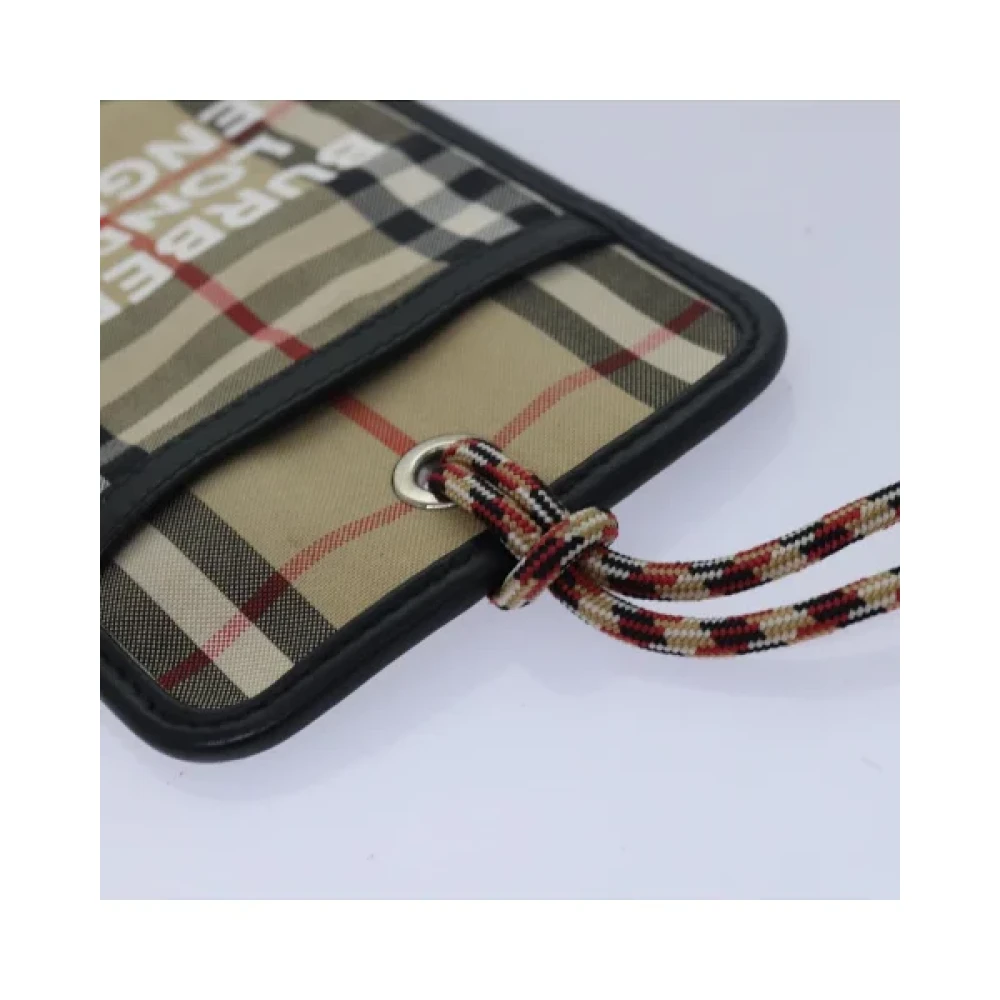 Burberry Vintage Pre-owned Canvas wallets Beige Dames