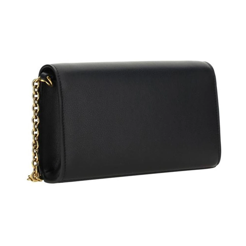 Chloé Iconische Schoudertas met Ketting Black Dames