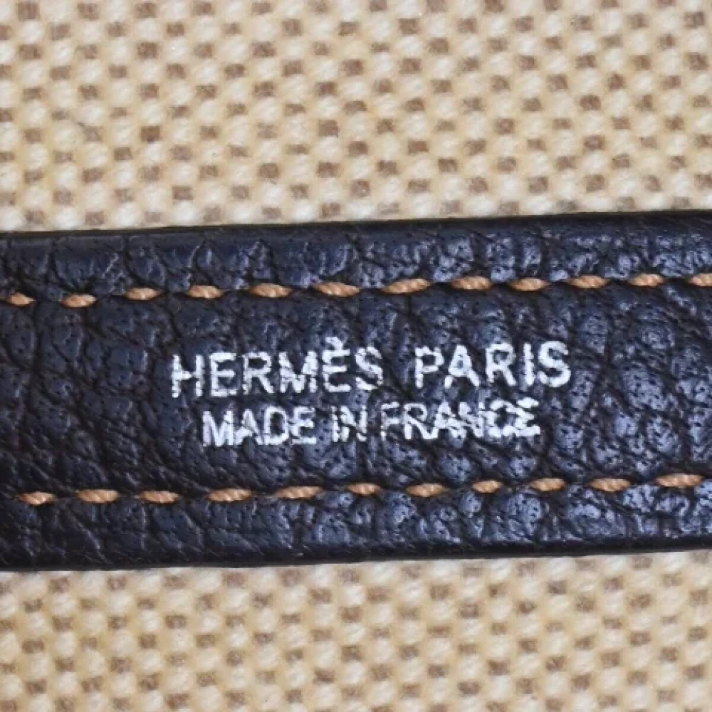 Hermès Vintage Pre-owned Canvas totes Beige Dames