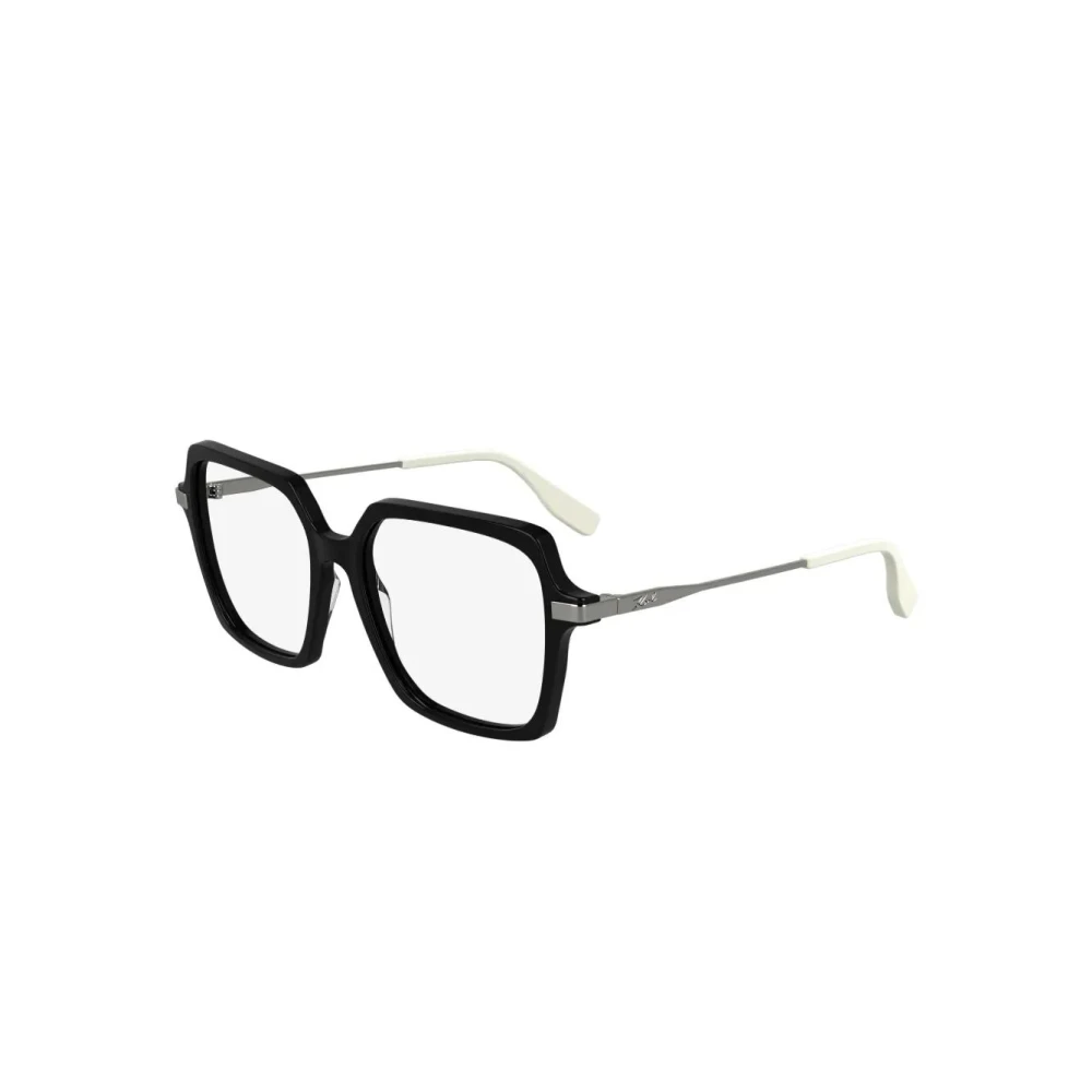 Karl Lagerfeld Black Glasses, Female, 54 Mm, Kl6172 001 Optical Frame