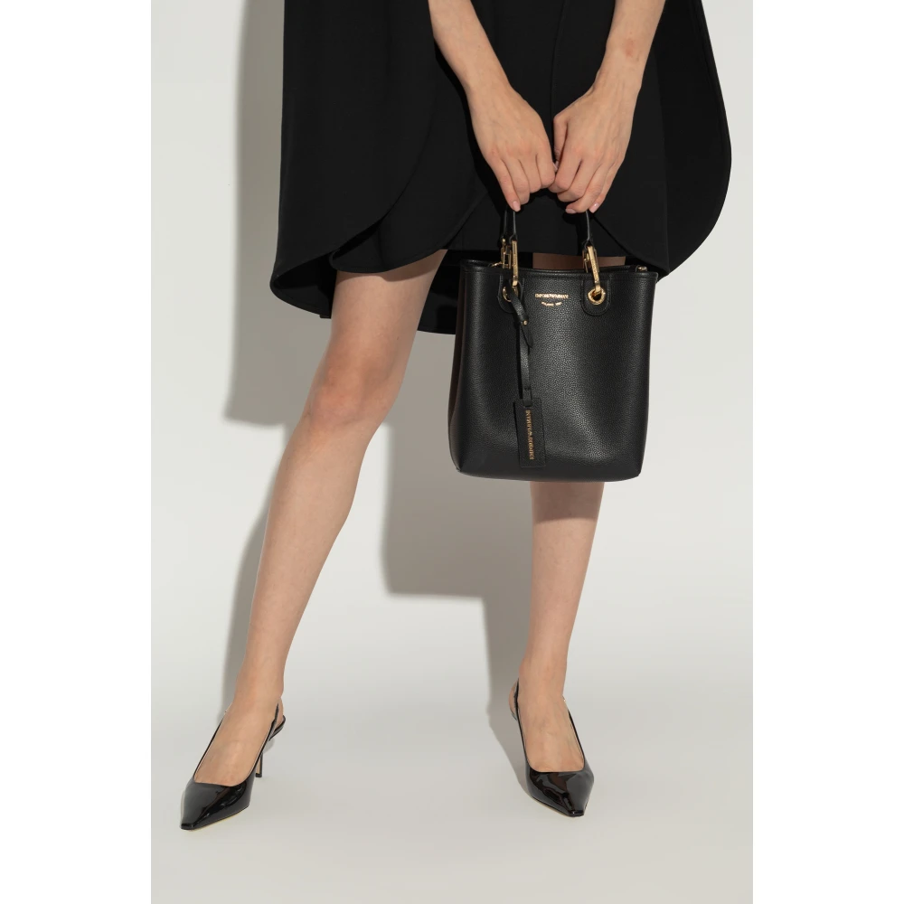 Emporio Armani Shopper tas Black Dames