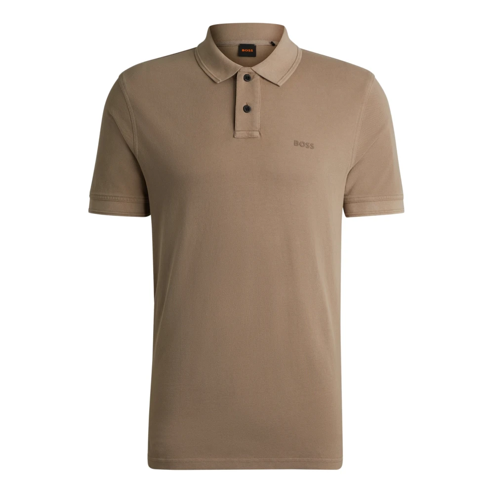 Boss Klassiek Poloshirt Brown Heren