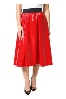 High Waist Midi Skirt