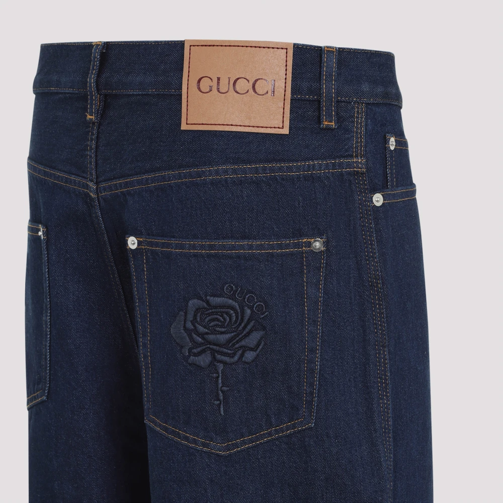 Gucci Flared Jeans Blue Heren