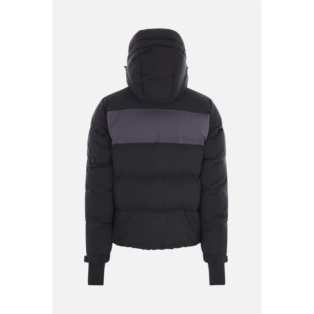 Moncler Zwarte Grenoble Jassen met Logo Black Heren