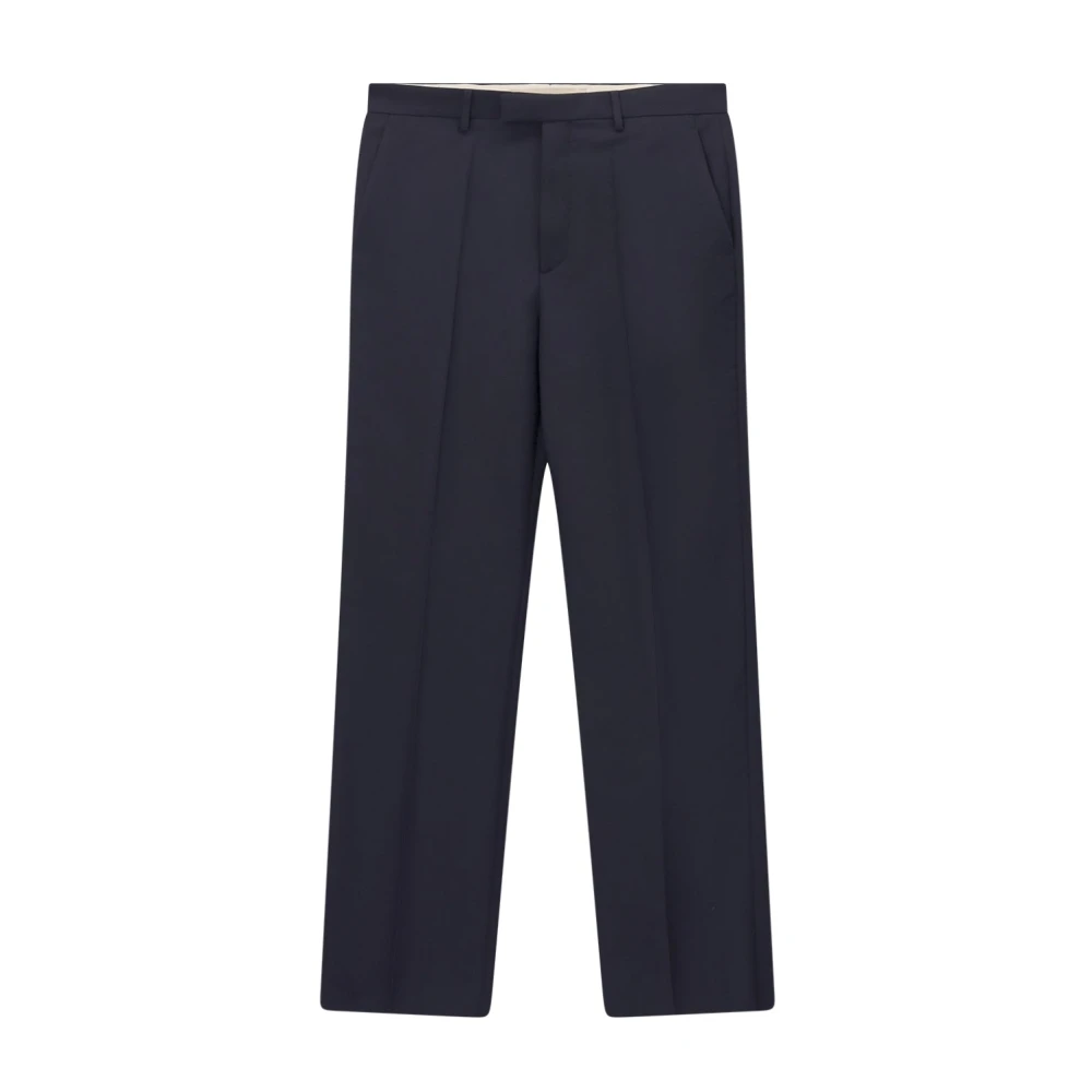 Valentino , Suit Trousers, Male, Blue, Xl, Suit Trousers