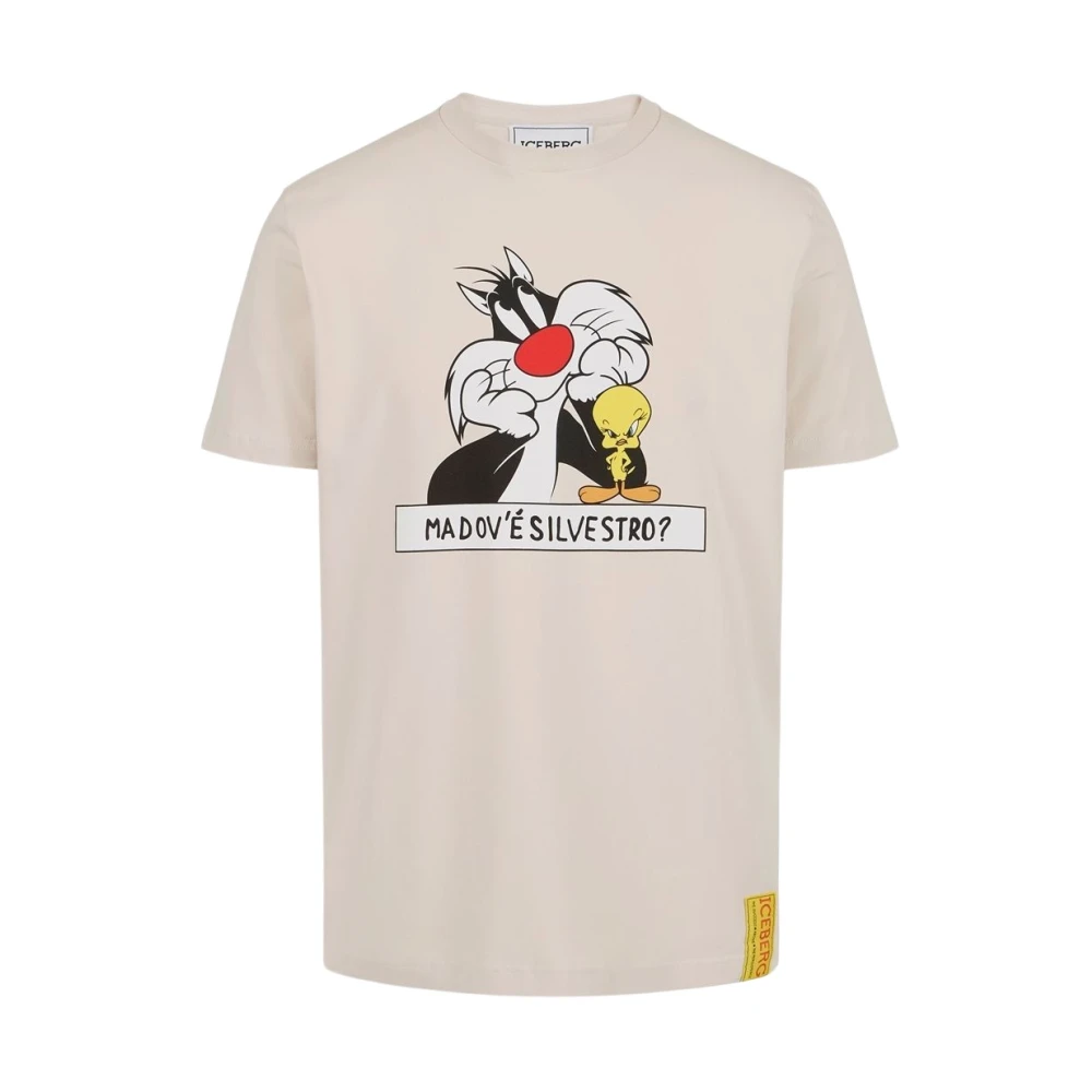 Iceberg - Tops > T-Shirts - Gray - Iceberg - Modalova