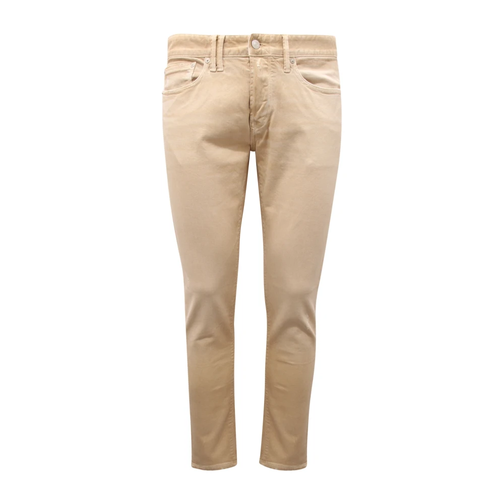 Cycle Men's Beige Slim Fit Jeans, W31, Comfort Skinny Bone Trousers