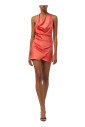 mini-robe-en-satin-corail-avec-detail-croise