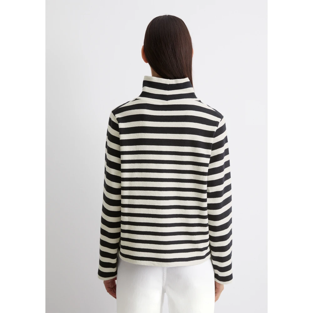 Marc O'Polo Lange mouwen met coltrui Blue Dames