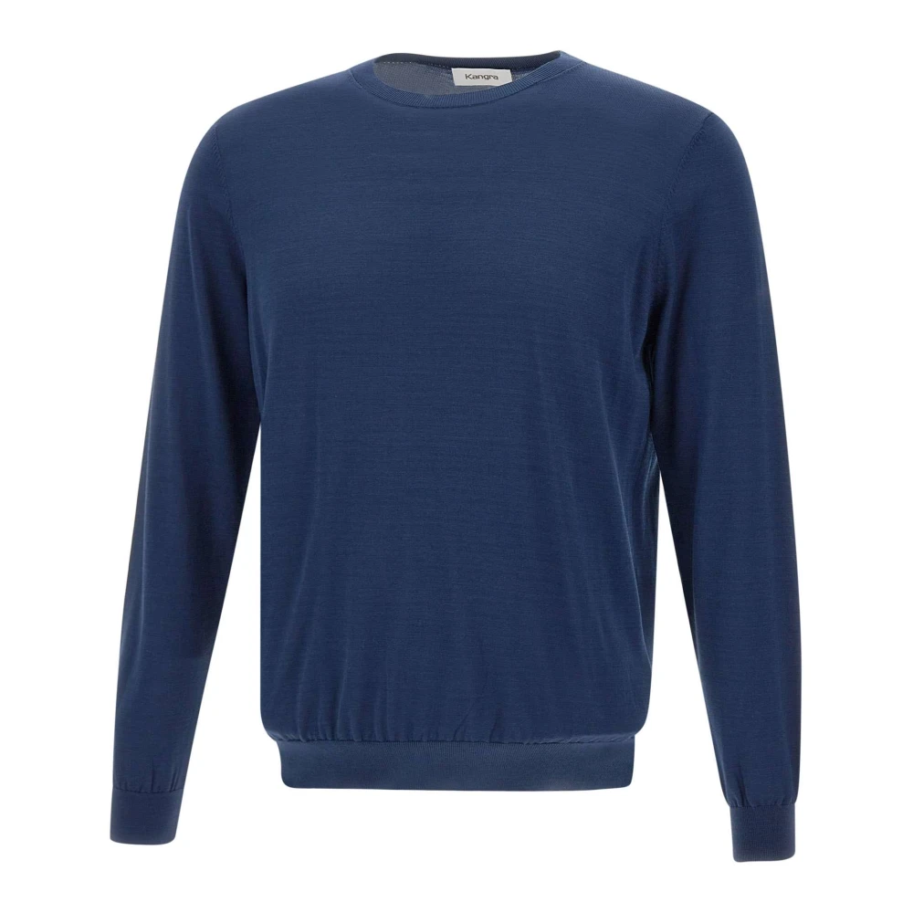 Kangra Men's Blue Crewneck Sweater