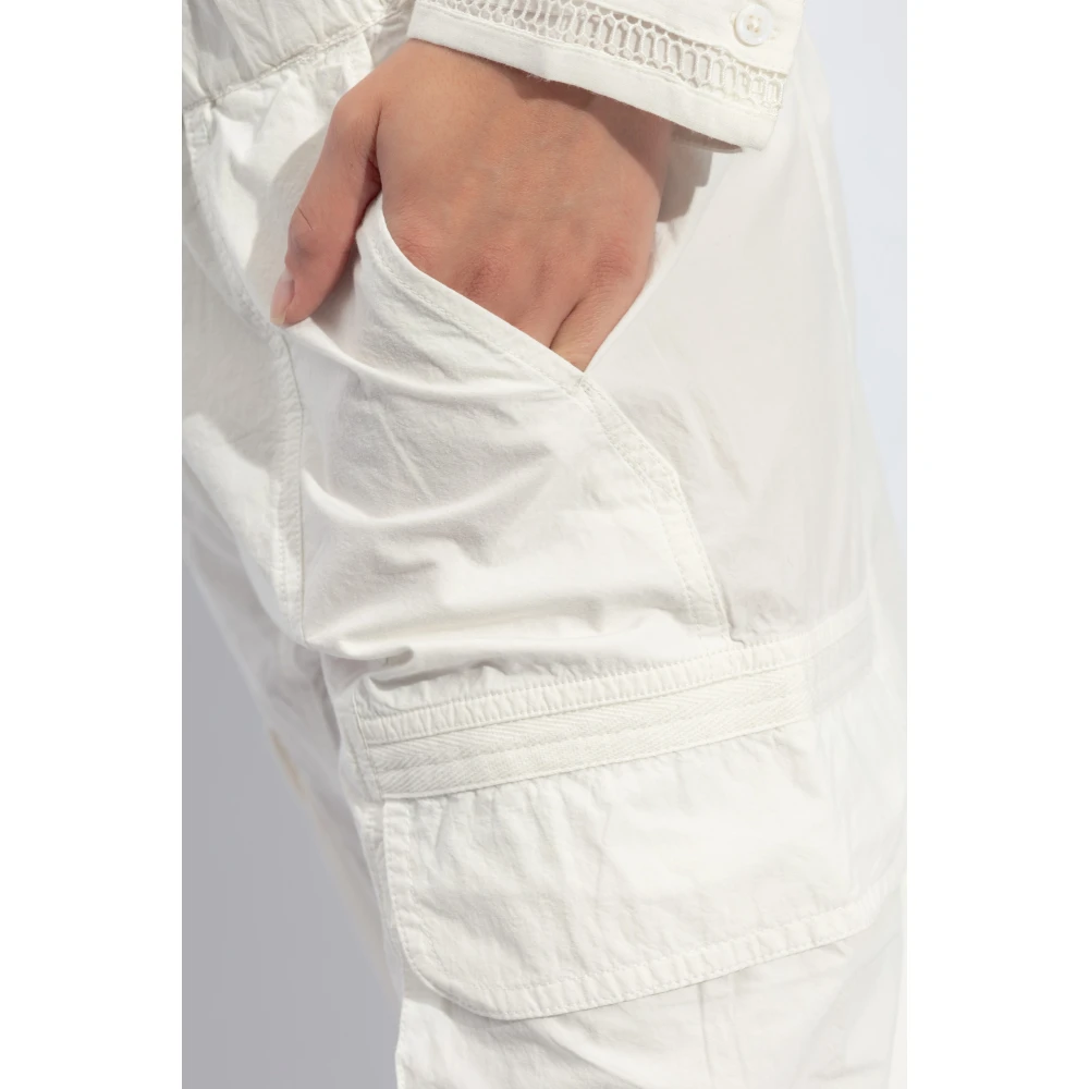 AllSaints Barbara Cargo Broek White Dames