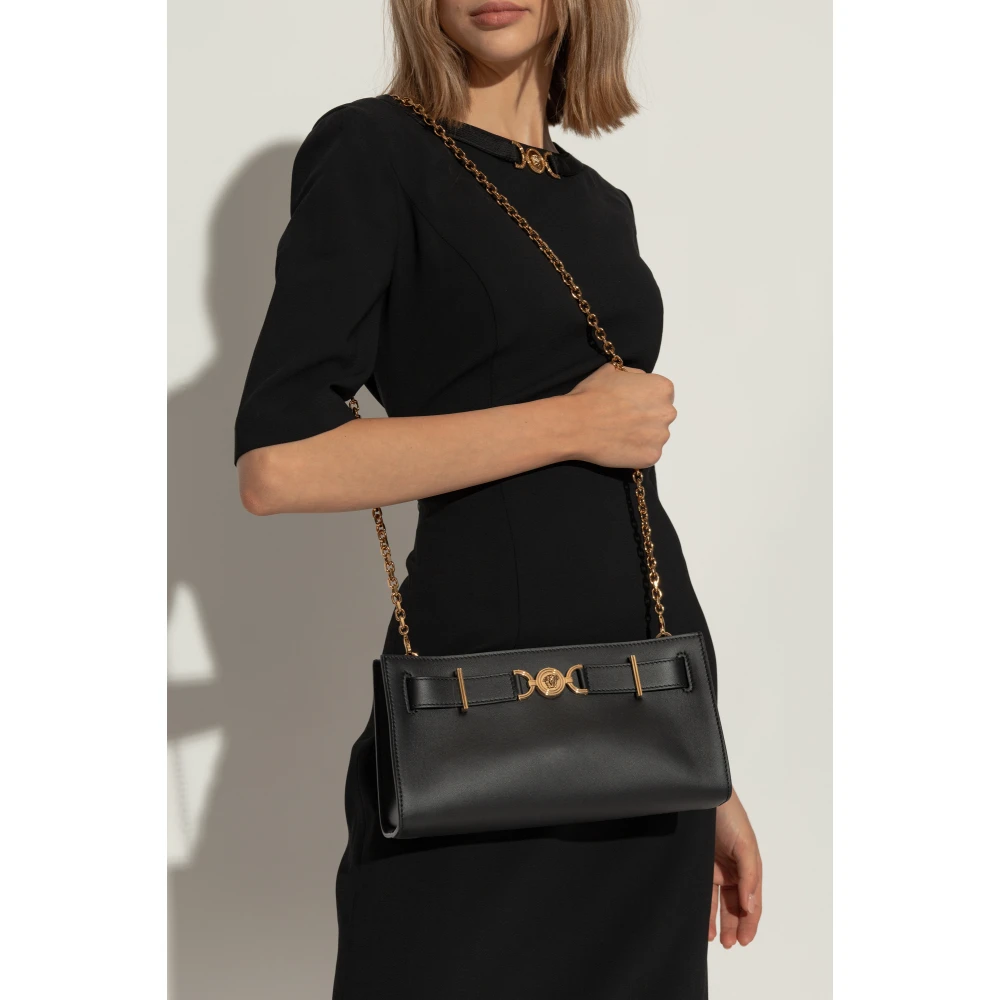 Versace Schoudertas Medusa 95 Black Dames
