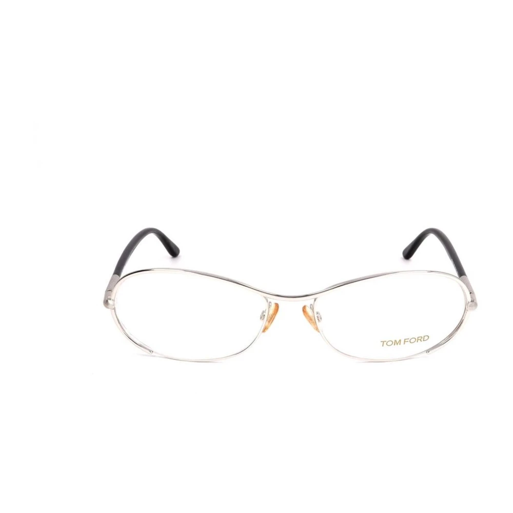 Tom Ford Zilveren metalen frames met wijzerplaat Gray Dames