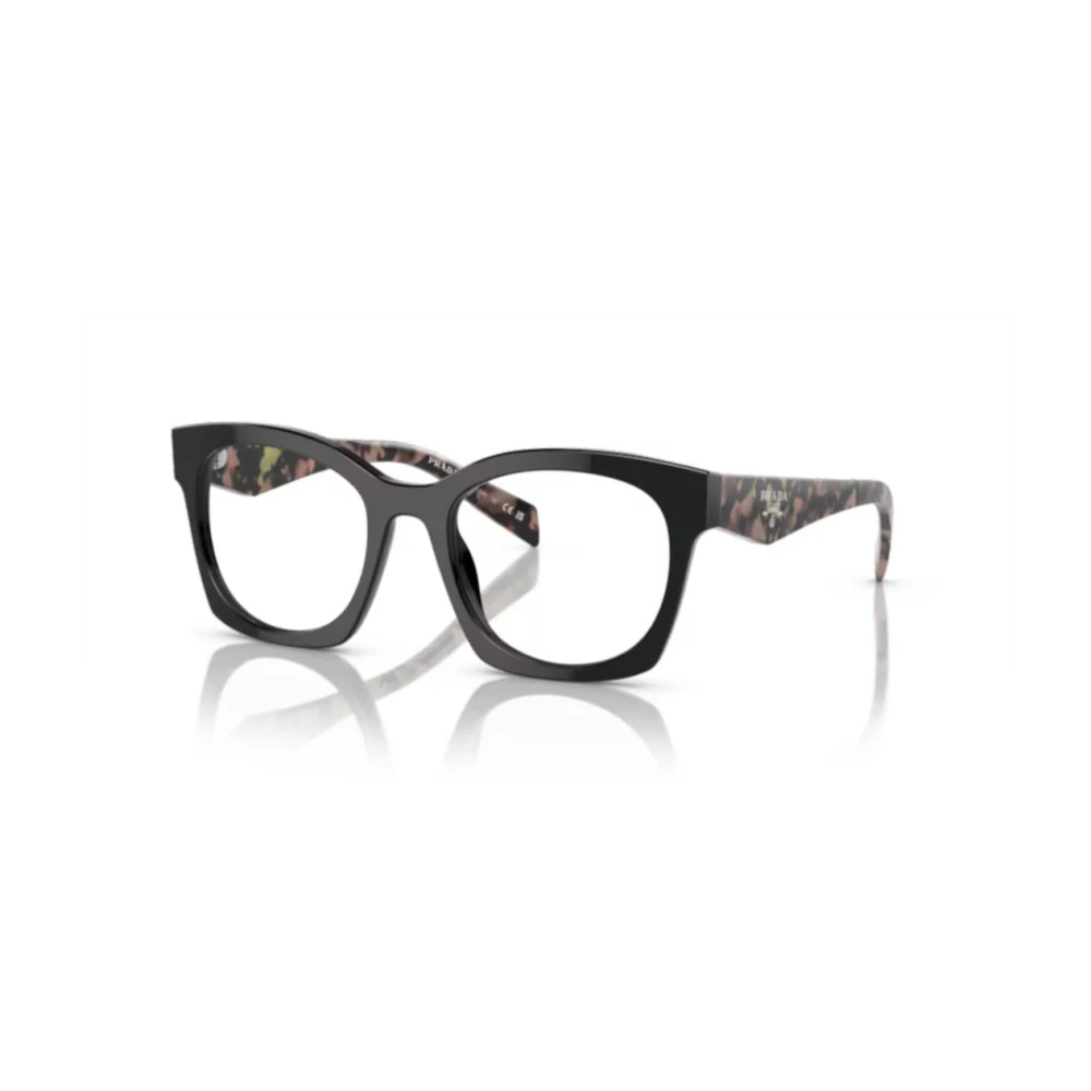 Prada Stijlvolle Vista Zonnebril Black Unisex