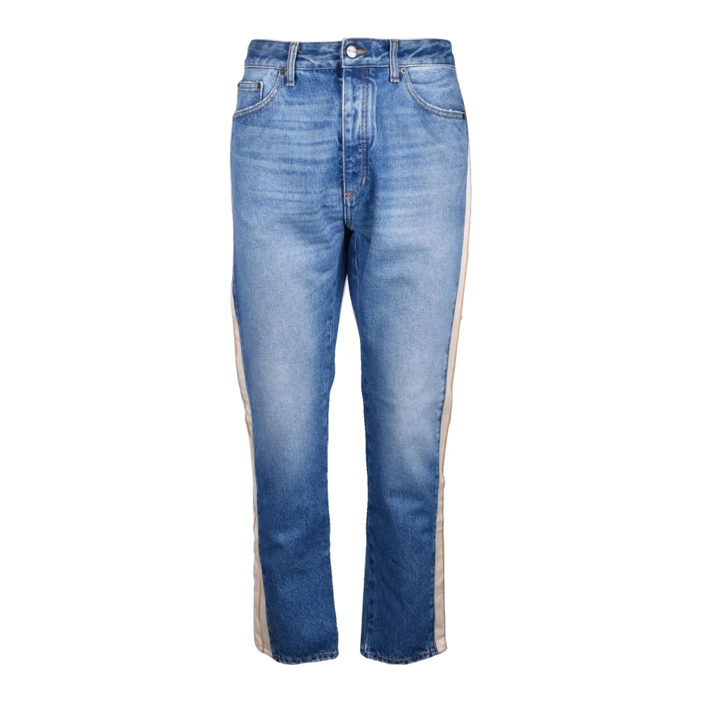 Palm Angels Jeans Blue Heren