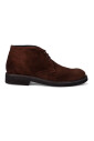 bottes-en-daim-marron-fonce