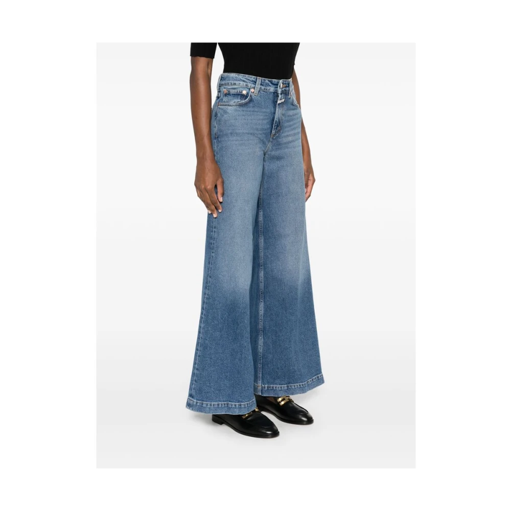 closed Blauwe Klassieke Five-Pocket Jeans Blue Dames