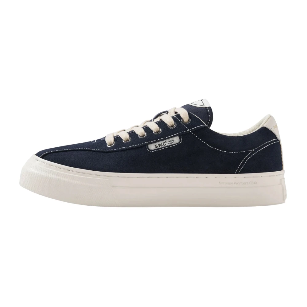 S.w.c. Stepney Workers Club Dellow 02 Suede Heren Schoenen Blauw