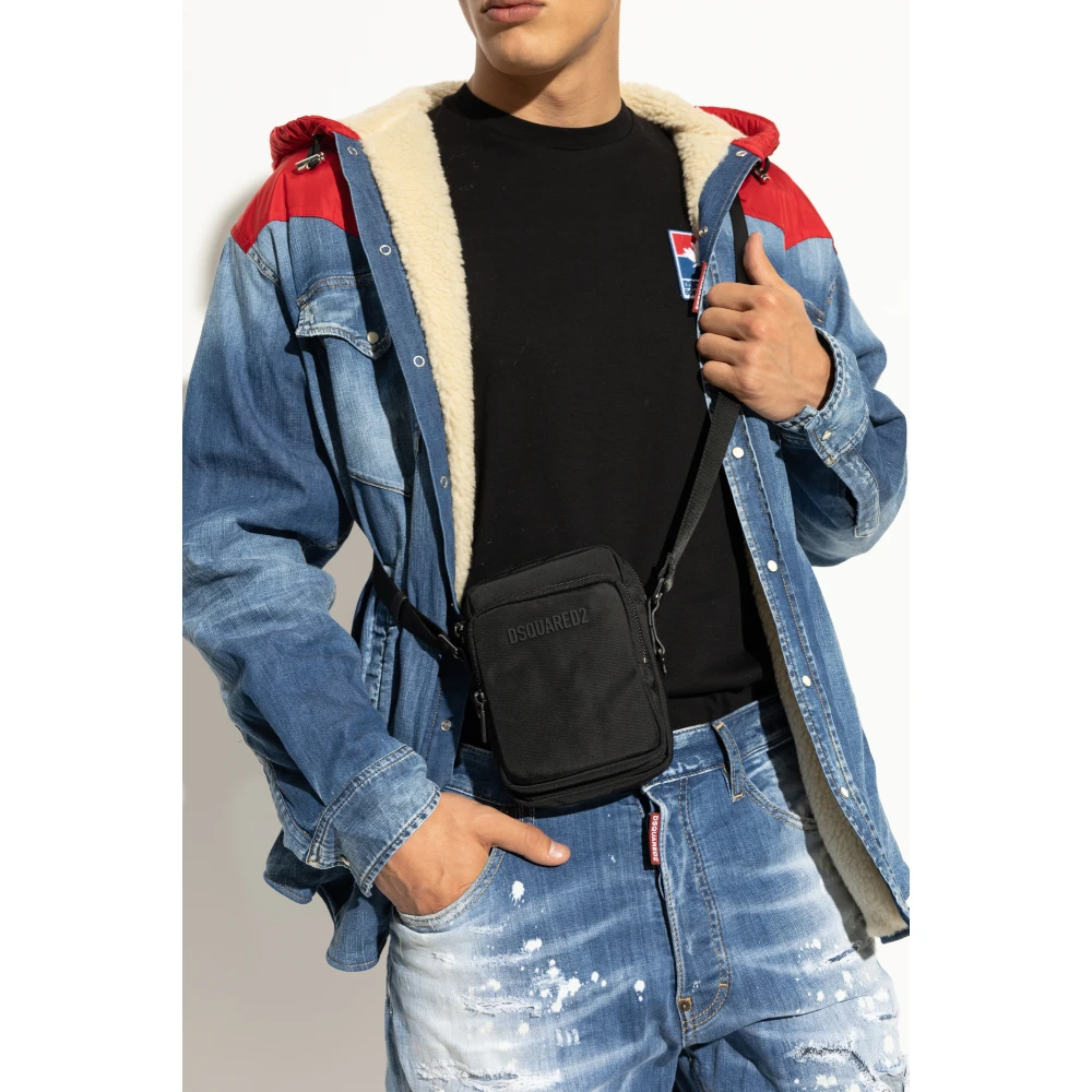 Dsquared2 Schoudertas Black Heren