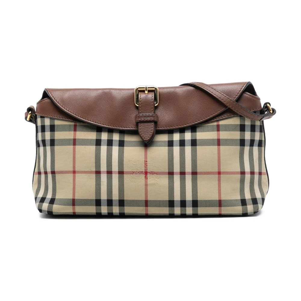 Burberry Vintage Women's Brown Pre-Owned Shoulder Bag