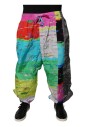 jogger-patchwork-multicolore