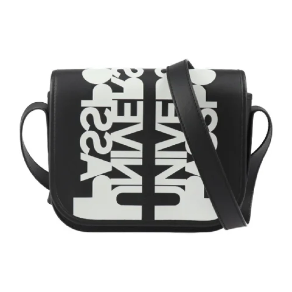 Burberry Vintage Pre-owned Fabric shoulder-bags Black Dames