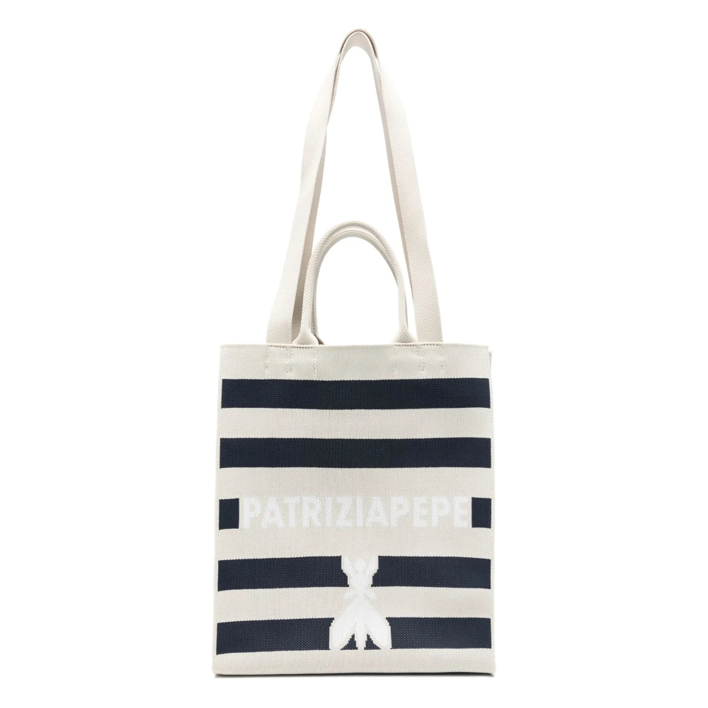 Patrizia Pepe Vrouw Multicolor Tassen Dames, Veelkleurig, One Size, Verticale Shopper Tas