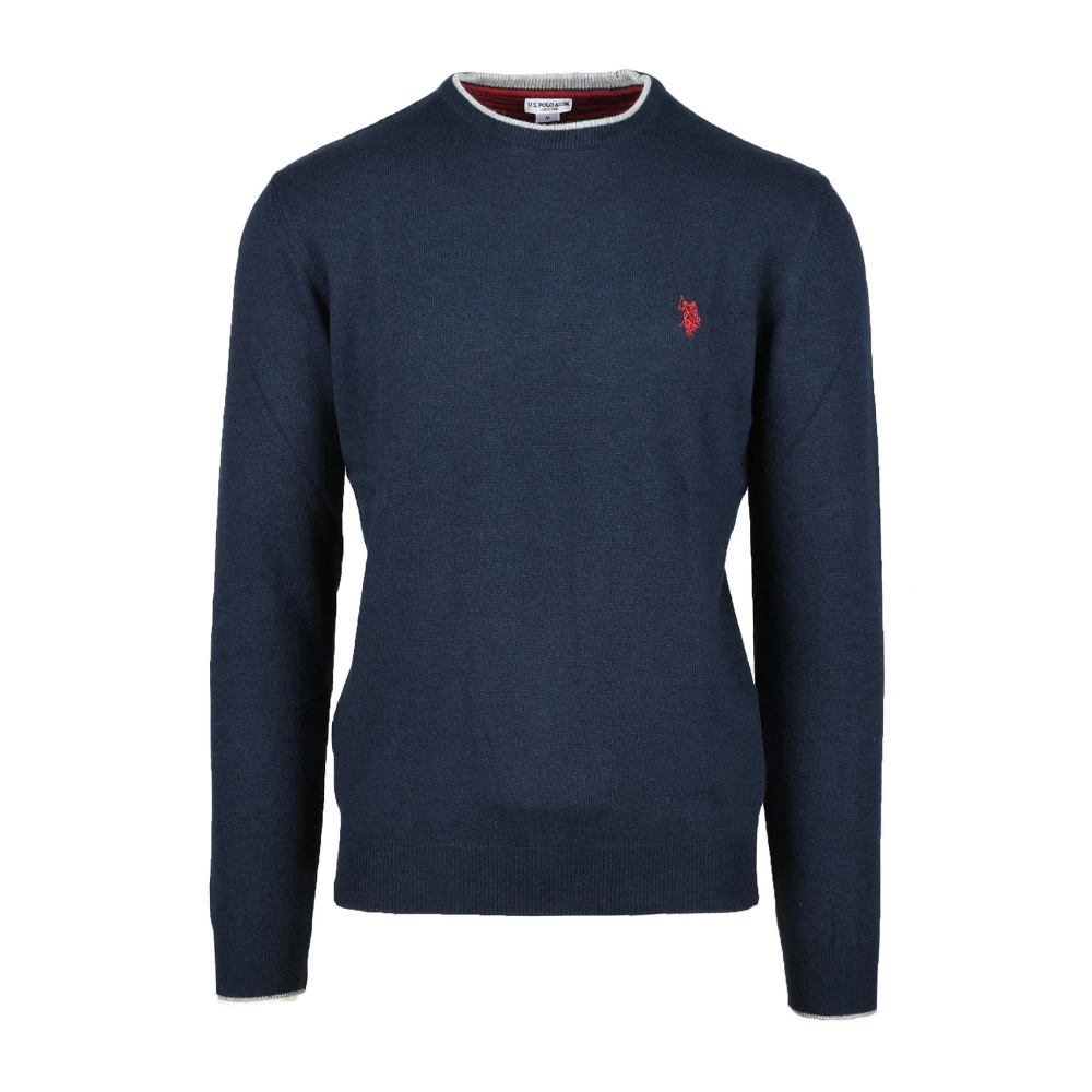 U.s. Polo Assn. Nachtblauwe Trui voor Heren Blue Heren