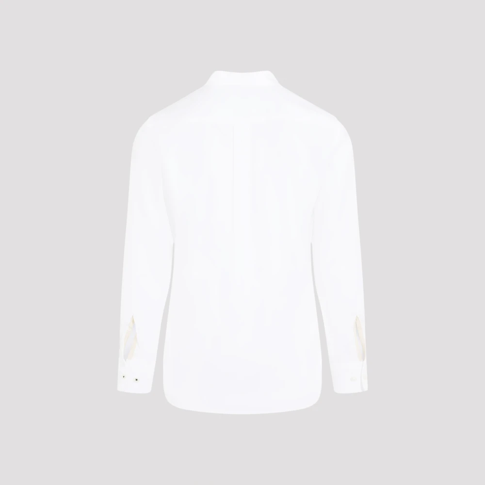 Universal Works Witte Katoenen Daybrook Shirt White Heren