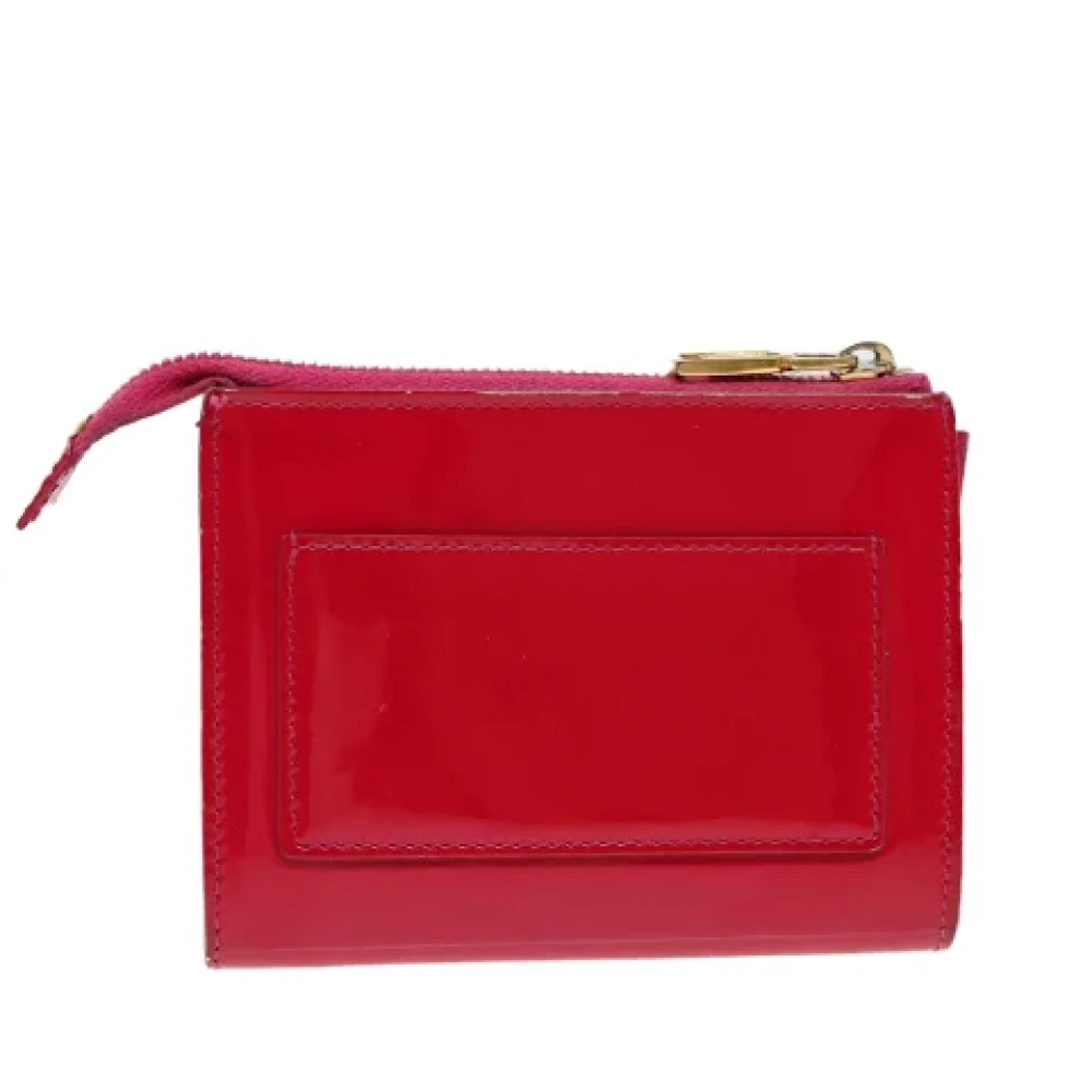 Saint Laurent Vintage Pre-owned Canvas pouches Pink Dames