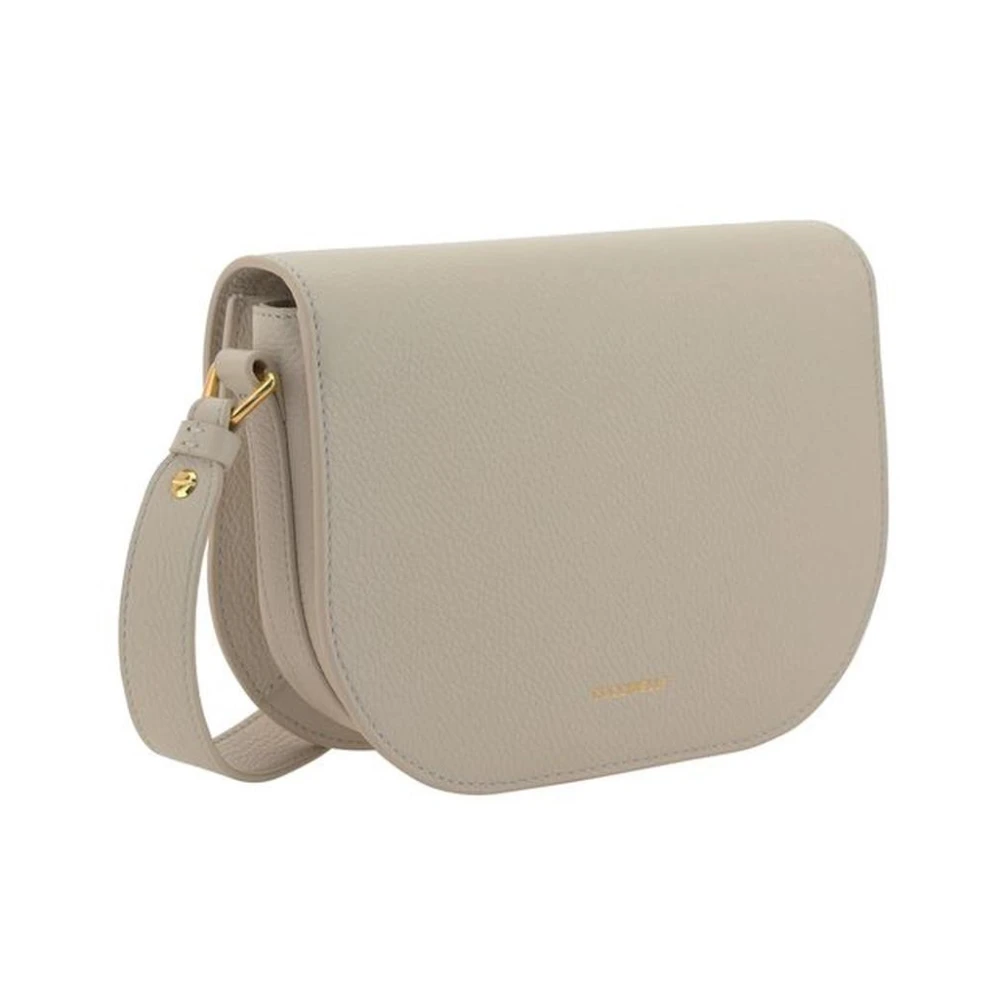 Coccinelle Granaatleren Schoudertas met Klep Beige Dames