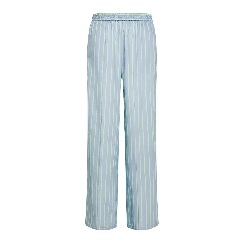 Forte Forte Women's Blue Cotton Palazzo Pants