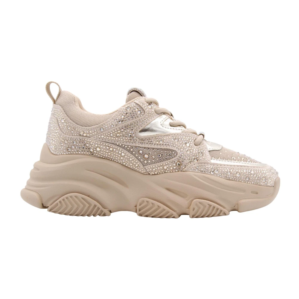 Steve Madden Stijlvolle Sneakers voor Heren Dames Schoenen Beige