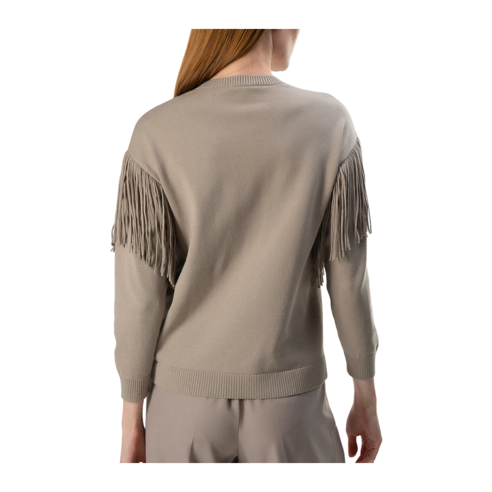 Marella Grijze Sbarra Shirt Gray Dames