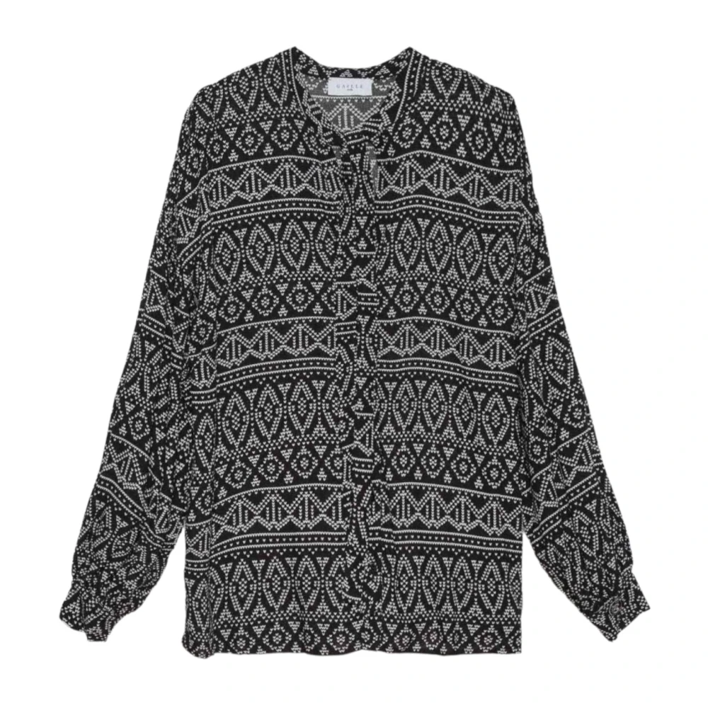 Gaëlle Paris Lange Mouw Blouse Black Dames