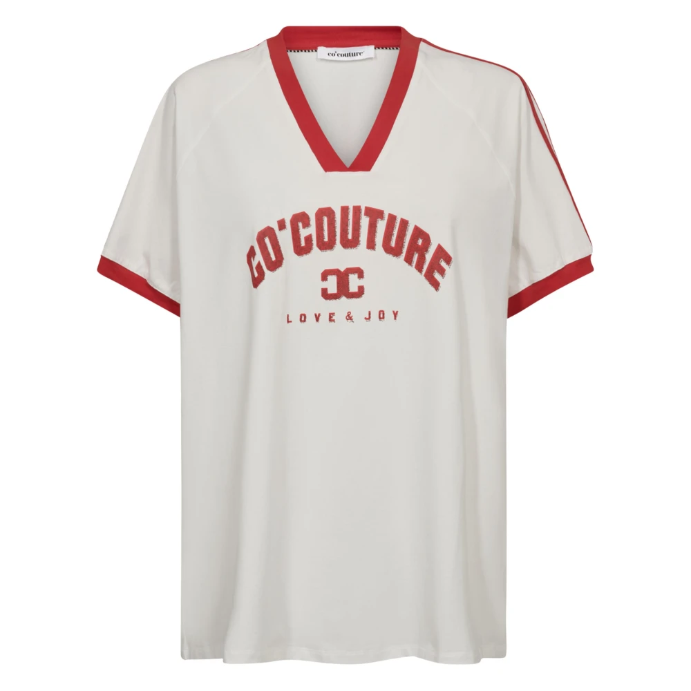 Co'Couture Siaracc Off White T-shirt White Dames