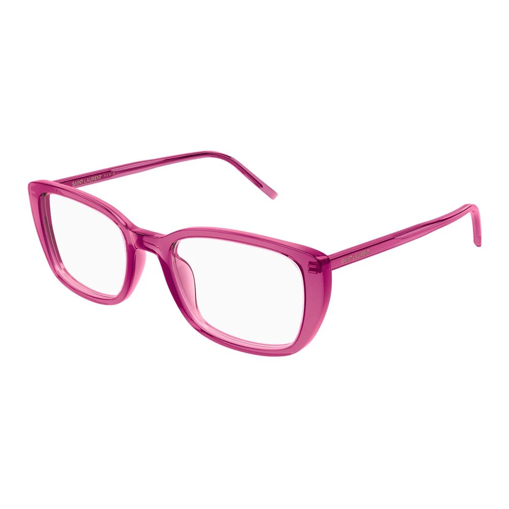 Saint Laurent Women's Pink Glasses, 49 Mm, Optical Frame