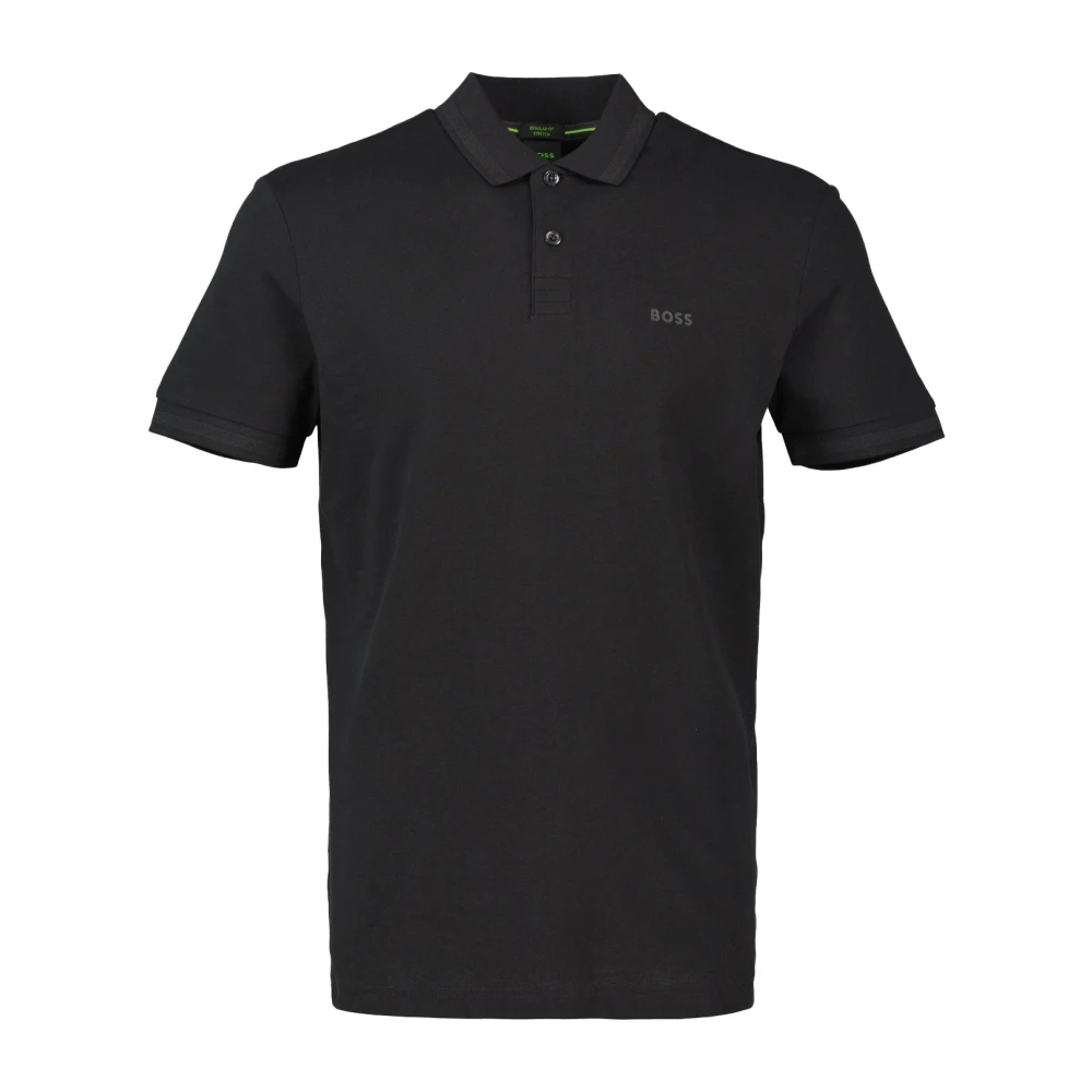 Boss Heren Polo Shirt Black Heren